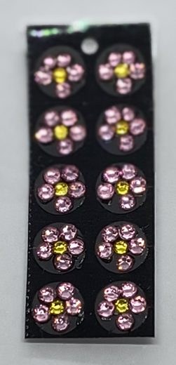 耳つぼジュエリーのデザイン見本 お花