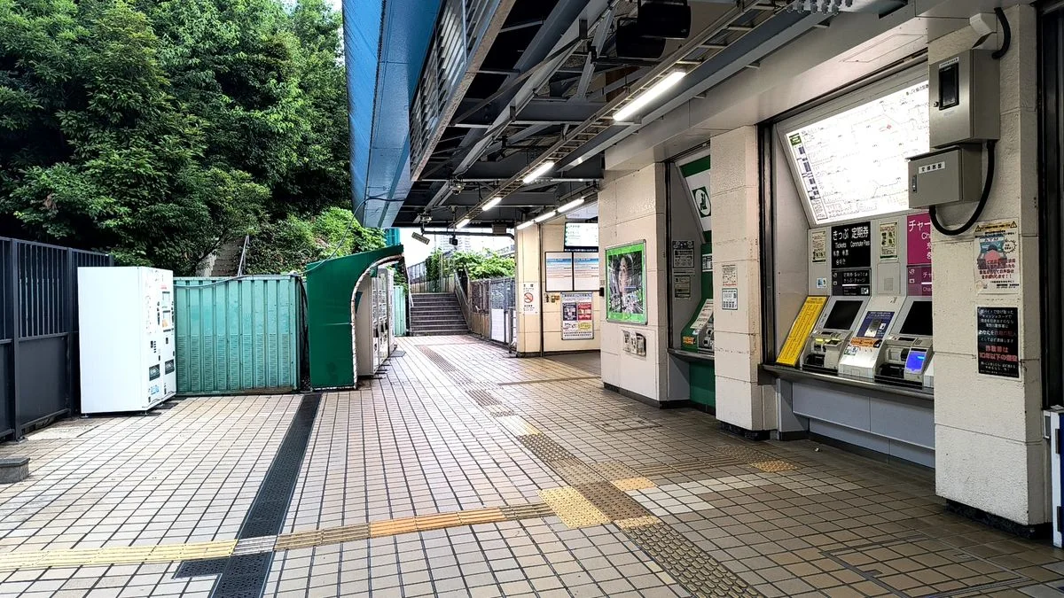 JR上中里駅からの道順:上中里駅から出発