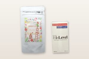 健康美的水素Premiumと毎日水素 Hi-Levelのパッケージ
